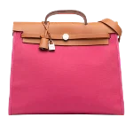 Pink Canvas Hermès Herbab