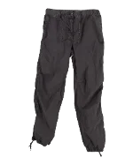 Black Cotton Ganni Pants