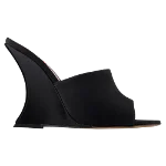 Black Silk Paris Texas Heels