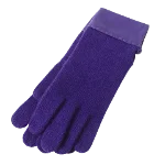 Purple Leather Hermès Gloves