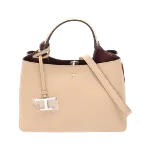 Beige Leather Tod's Handbag