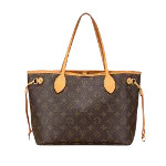 Brown Canvas Louis Vuitton Neverfull