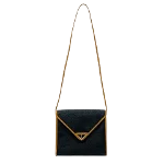 Black Leather Yves Saint Laurent Shoulder Bag