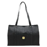 Black Canvas MCM Tote