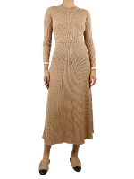 Beige Knit Claudie Pierlot Dress