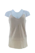 Beige Cotton Theory Top