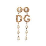 Gold Metal Dolce & Gabbana Earrings