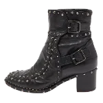 Black Leather Laurence Dacade Boots