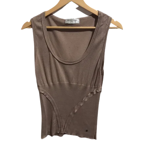 Brown Fabric Givenchy Top