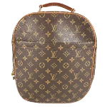 Brown Cotton Louis Vuitton Packall