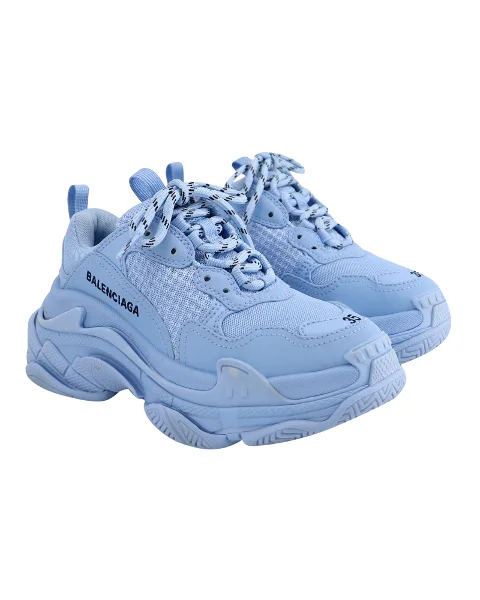 Blue Polyester Balenciaga Sneakers