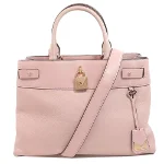 Pink Leather Michael Kors Handbag