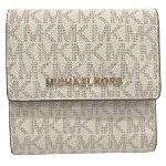 White Canvas Michael Kors Wallet