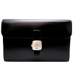 Black Leather Dunhill Handbag