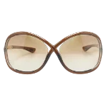 Brown Plastic Tom Ford Sunglasses