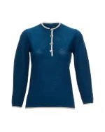 Blue Wool Hermès Shirt