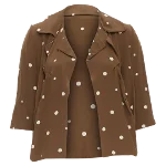 Brown Silk Marni Blazer