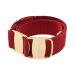 Red Nylon Salvatore Ferragamo Belt