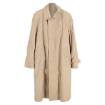 Beige Cotton Burberry Coat