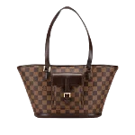 Brown Canvas Louis Vuitton Manosque