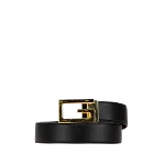 Black Leather Gucci Belt