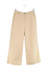 Beige Cotton Chloé Pants