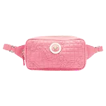 Pink Leather Versace Crossbody Bag