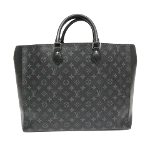 Black Canvas Louis Vuitton Grand Sac