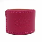 Red Leather Loewe Bracelet