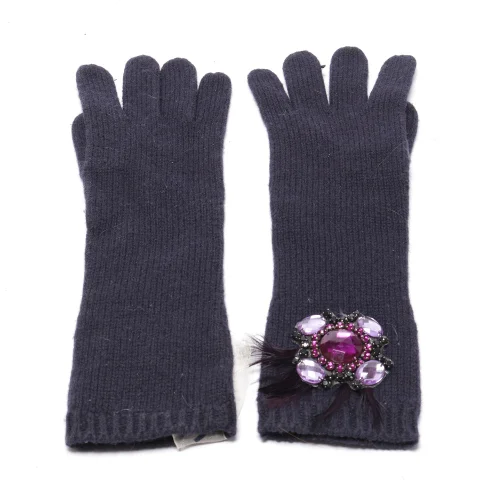 Navy Wool Dorothee Schumacher Gloves