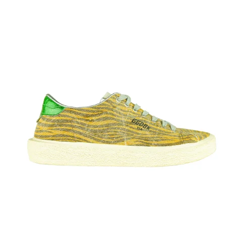 Yellow Leather Golden Goose Sneakers