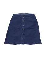 Blue Cotton A.P.C. Skirt