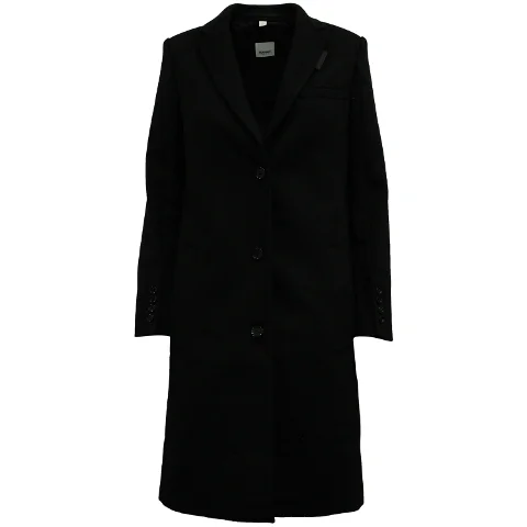 Black Wool Burberry Jacket