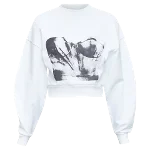 White Cotton Alexander McQueen Sweater