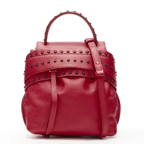 Red Leather Tod's Crossbody Bag
