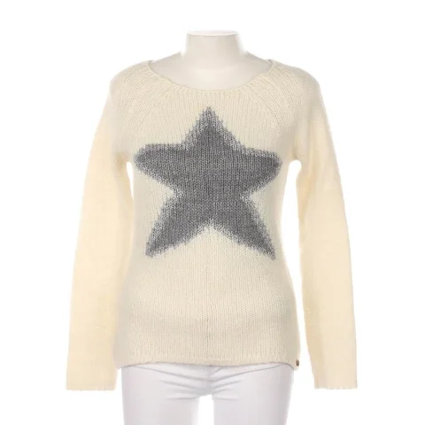 Beige Fabric Rich & Royal Sweater