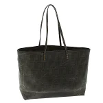 Brown Canvas Fendi Tote