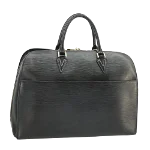 Black Leather Louis Vuitton Briefcase