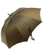 Brown Nylon Fendi Umbrella