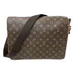 Brown Canvas Louis Vuitton Messenger