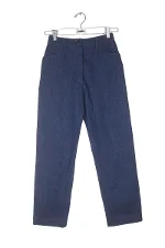 Blue Cotton Alaïa Pants