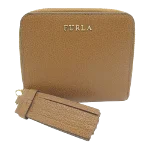 Brown Leather Furla Wallet