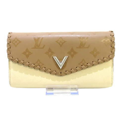 Brown Leather Louis Vuitton Wallet