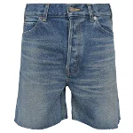 Blue Cotton Celine Shorts