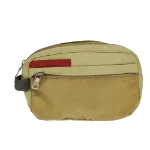 Beige Nylon Prada Pouch