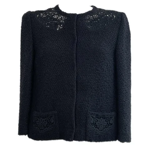 Black Wool Dolce & Gabbana Jacket