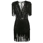 Black Fabric Elisabetta Franchi Dress