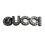 Black Plastic Gucci Hair Accessory