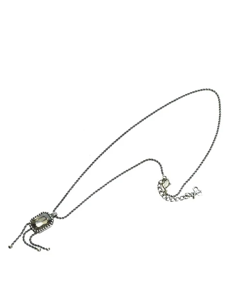 Silver Silver Dior Necklace