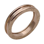 Pink Rose Gold Bvlgari Ring